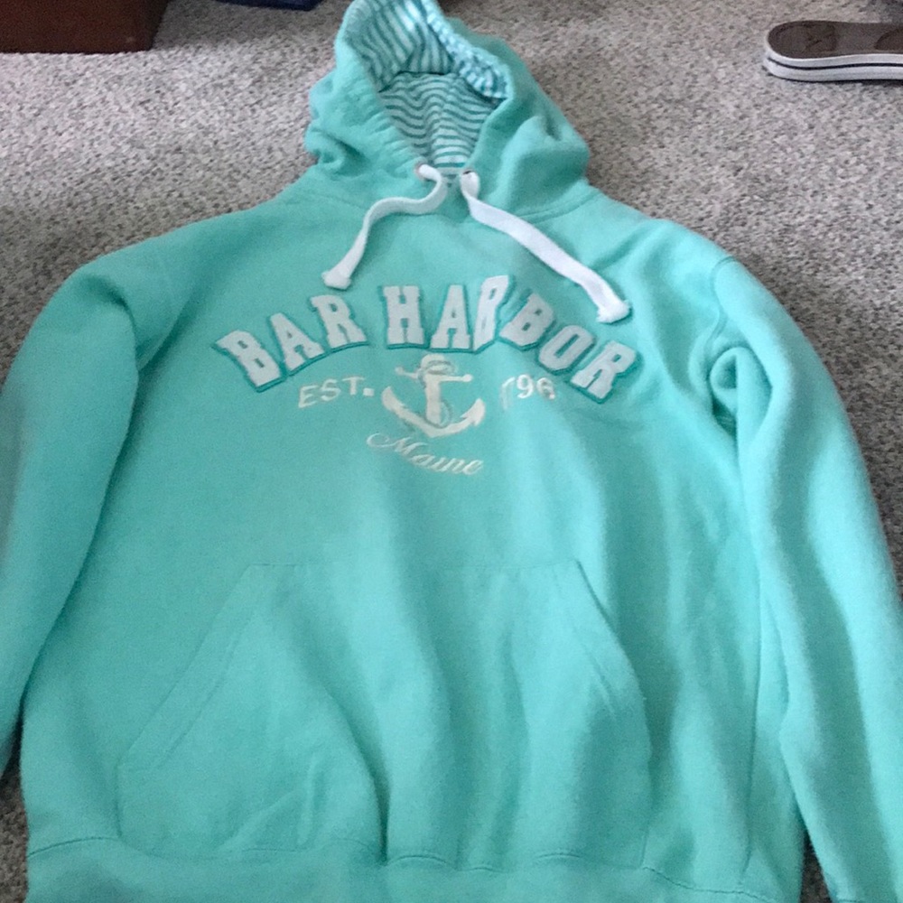 Bar Harbor Teal Hoodie